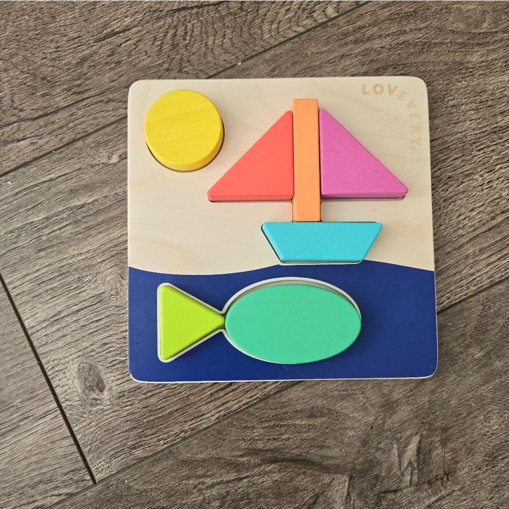 Lovevery Double-Sided Sunny Day Puzzle